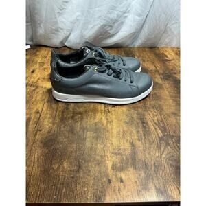 Men's Kuru Roam Classic Court Sneakers Leather Sz 10 s Lace Up Canvas Kuru Cloud